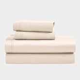 Egyptian Cotton Sateen Sheet Set 1500 Thread Count Ivory
